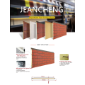 16mm pu foam panel metal insulated siding panel house decorative exterior board decoration insulation sandwich panel